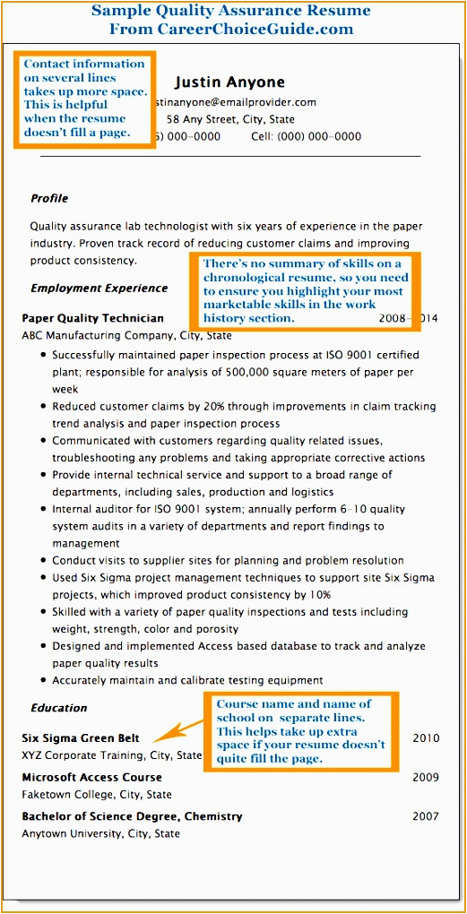 Sample Qa Resume with Insurance Experience 5 Quality assurance Resume Sample