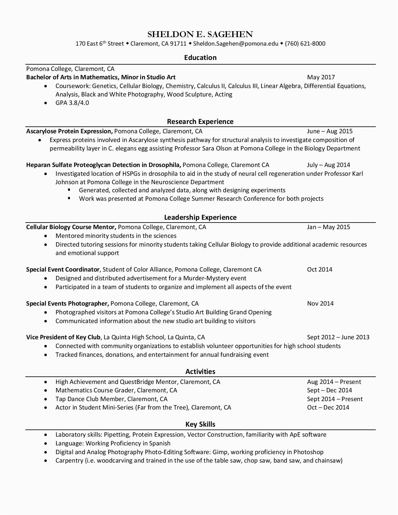 Sample Resume for Ba In It 10 Fresher Resumes Examples Templates In Word Indesign Publisher