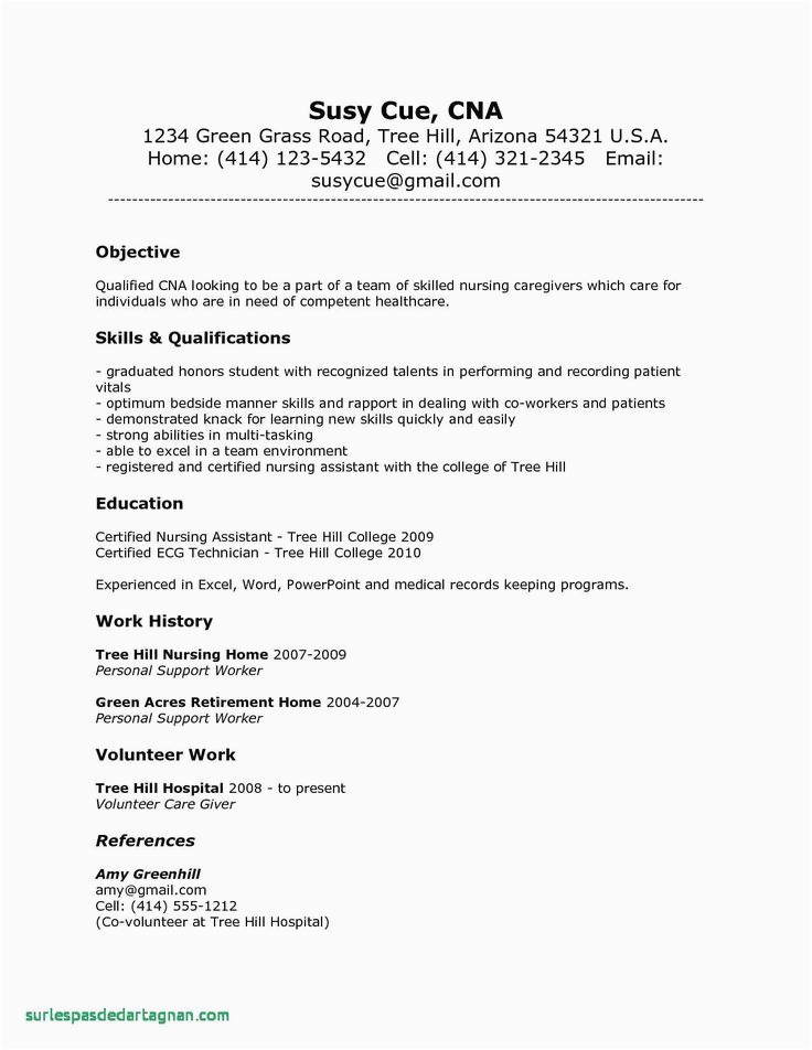 Sample Resume for Company Nurse without Experience Pin On Resume Templates