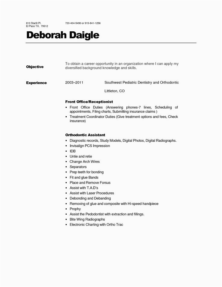 Sample Resume for Front Desk at Dental Office Dental Front Desk Resume Beautiful First Rate Writing Services Essay