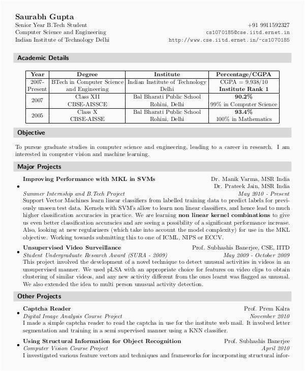 Sample Resume for It Professional Freshers It Fresher Resume 7 Free Word Pdf Documents Download