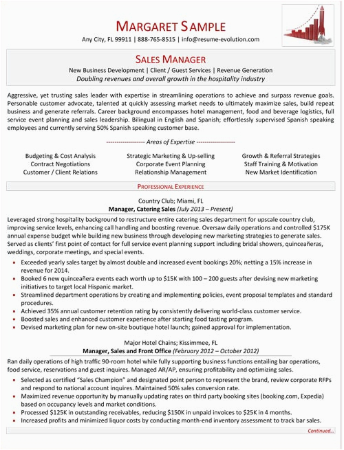 Sample Resume for Midl Level Manager Mid Level Sales Resume Sample