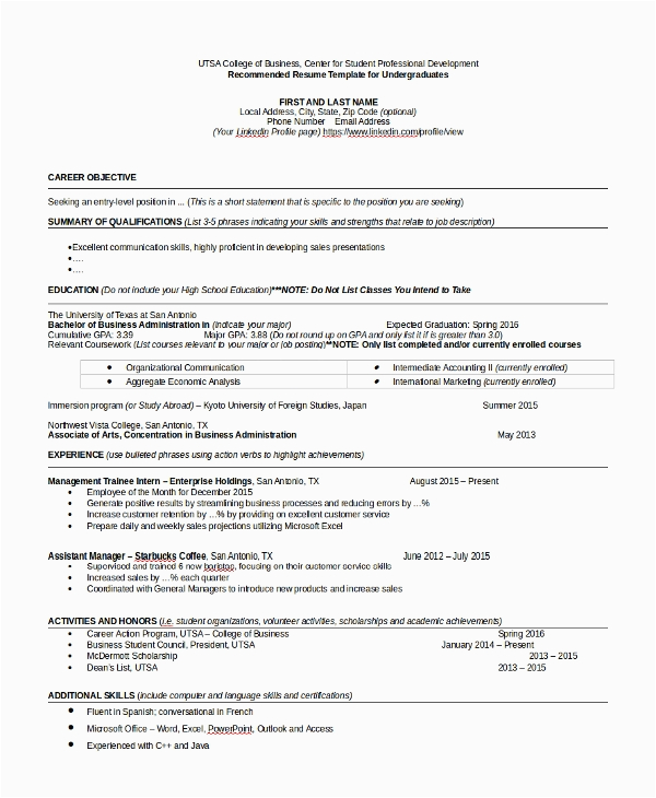Sample Resume Objective for soon to Be College Graduate Free 8 Sample College Graduate Resume Templates In Ms Word