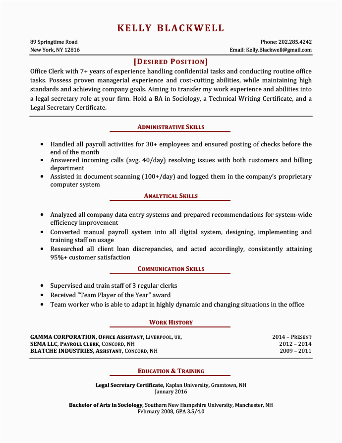Sample Resume when You Have Been at the Same Company Resume format Multiple Positions In Same Pany so You Got Promoted