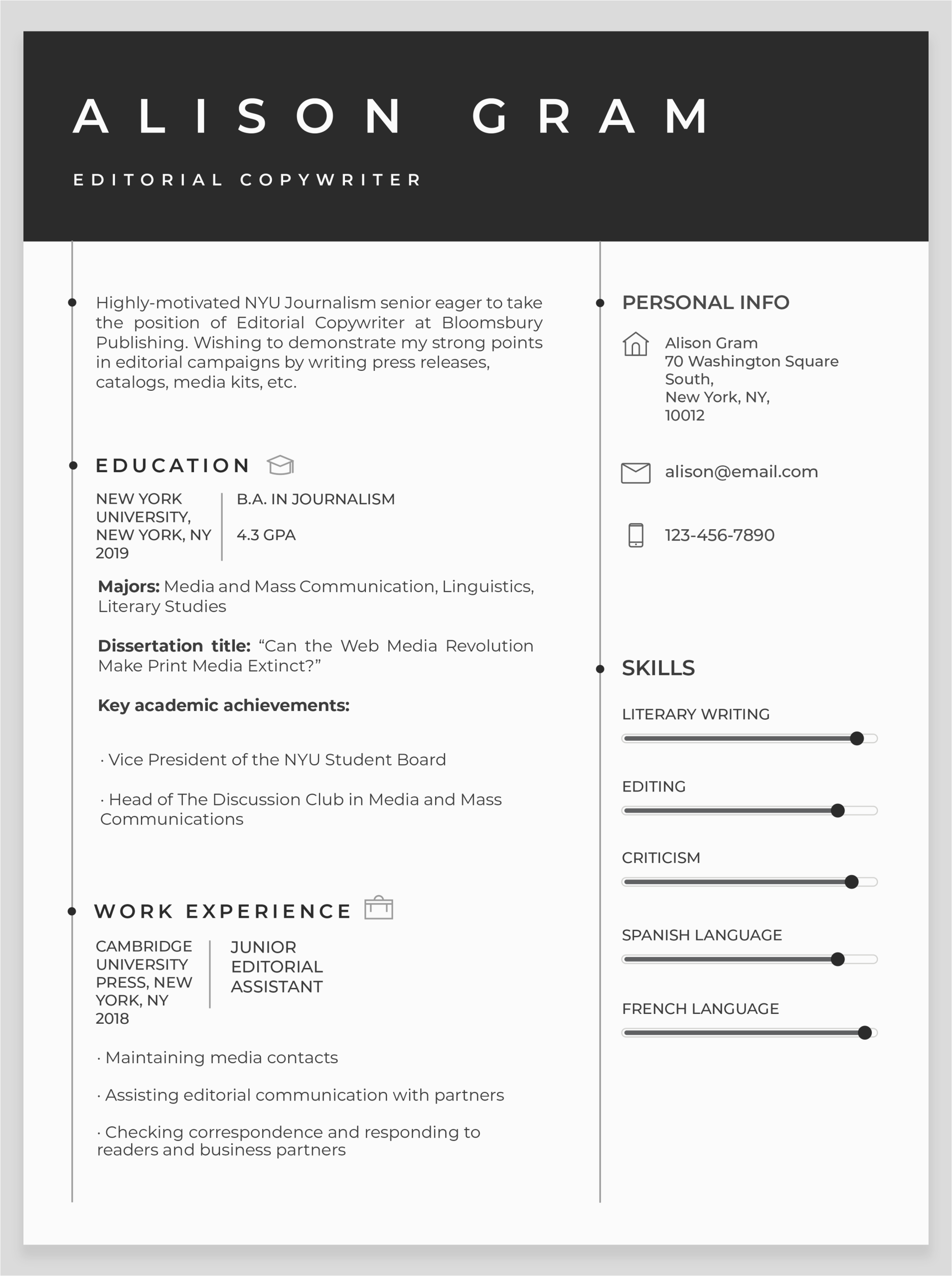 Sample Resume where I Can Utilize My How to Make A Stunning Resume [cv Template Inside]