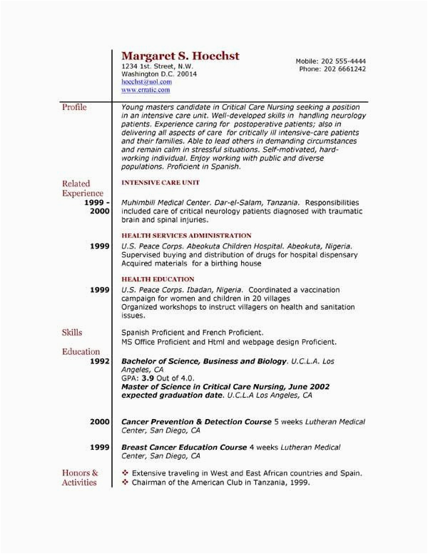 Sample Resume with Little Job Experience Little Experience Resume Sample 981 O 2014 12 20