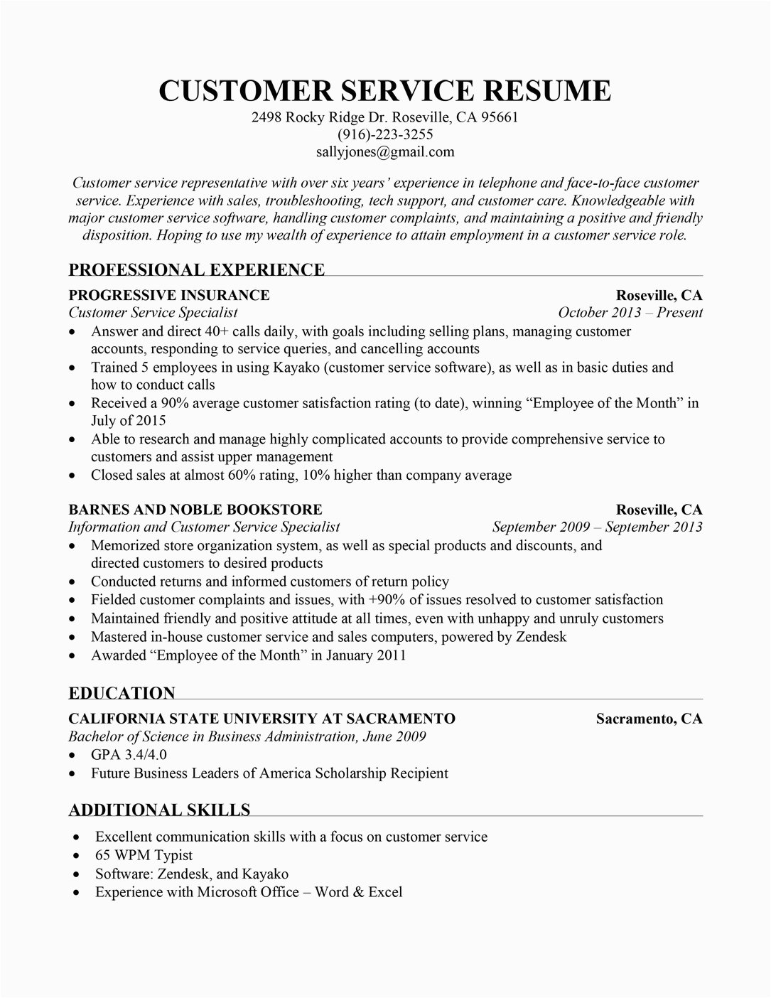 Sample Resumes for Jobs In Customer Service Customer Service Resume Sample Resume Panion