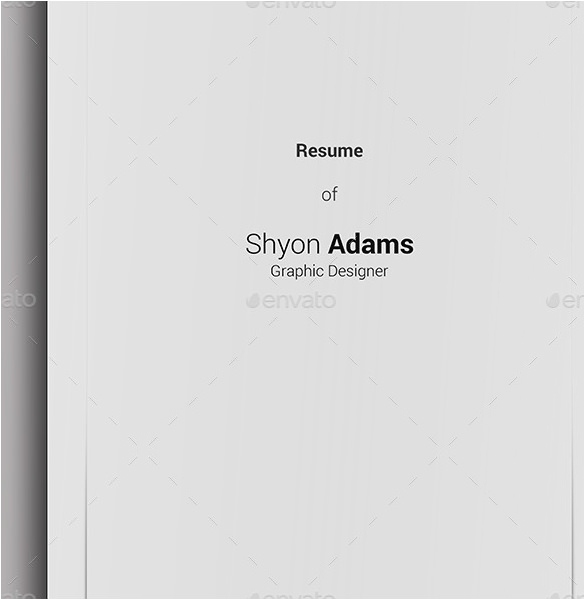 Sample Simple Cover Sheet for Resumes Free 14 Resume Cover Page Templates In Psd Eps Pdf