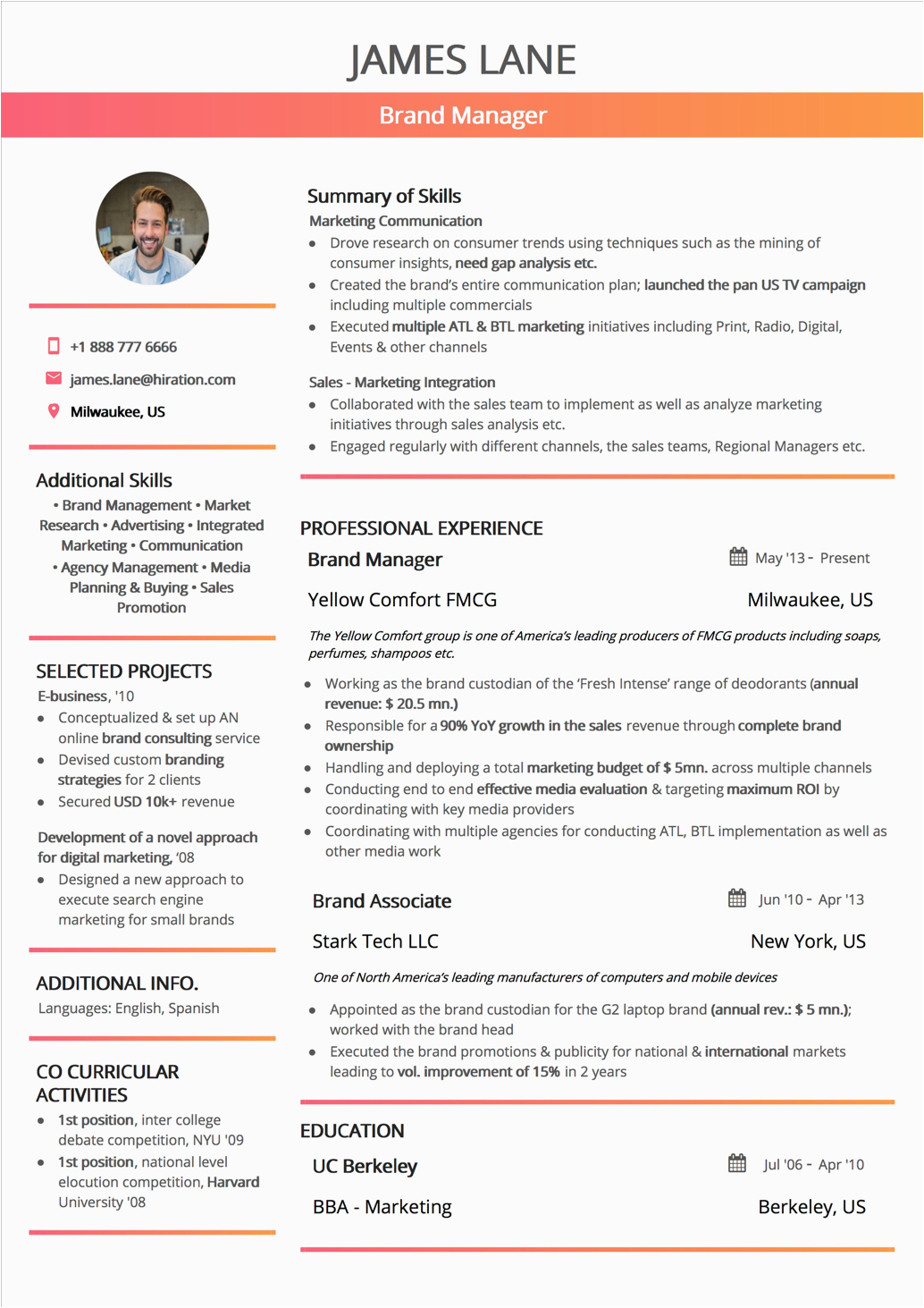 Changing the formatting On A Pre formatted Sample Resume Business Analyst Resume Examples & 2020 Guide [ Best Samples]