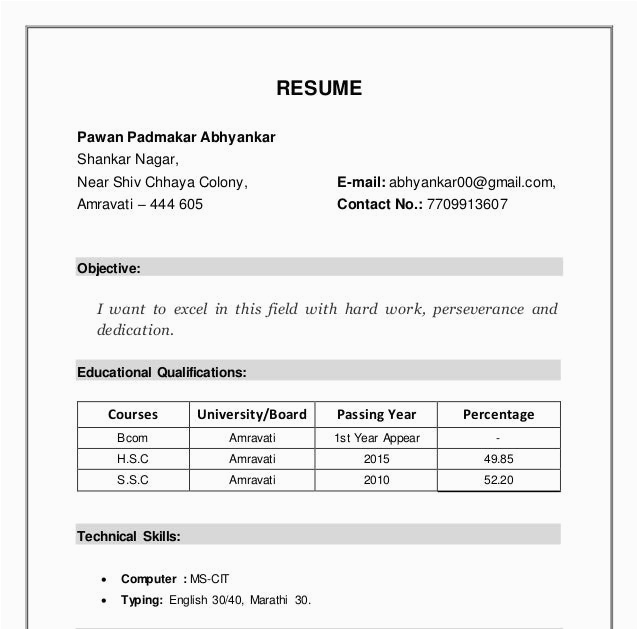 Changing the formatting On A Pre formatted Sample Resume Resume format Simple Simple Resume Sample 2021 Resume Templates Edit