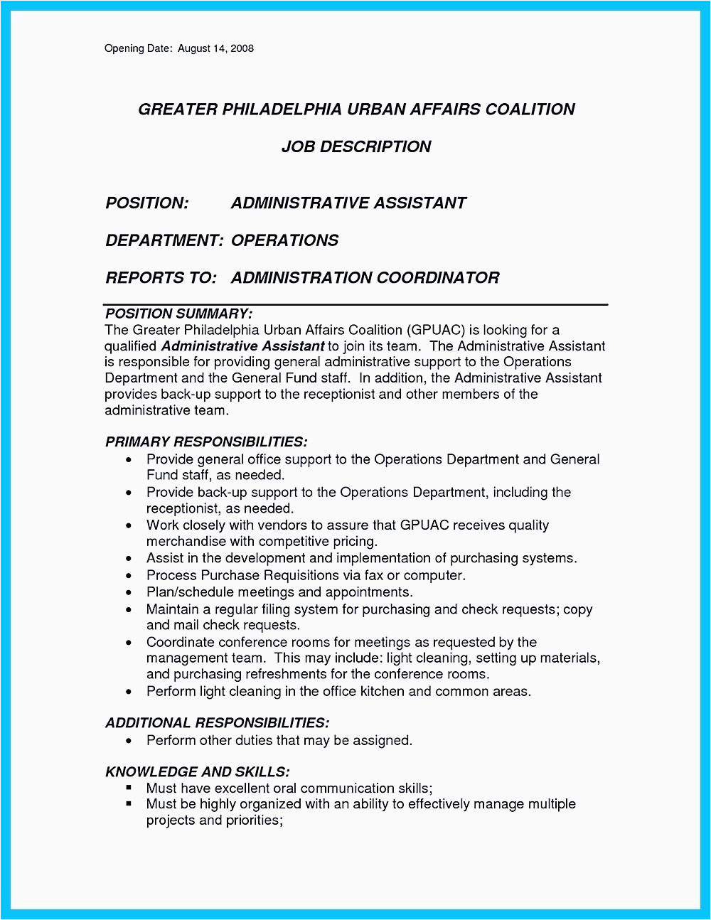High Level Administrative assistant Resume Sample High Quality Entry Level Administrative assistant Resume Samples