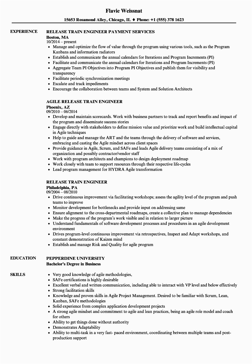 Resume for Dummies On the Job Training Conductor Sample Train Conductor Resume Sample