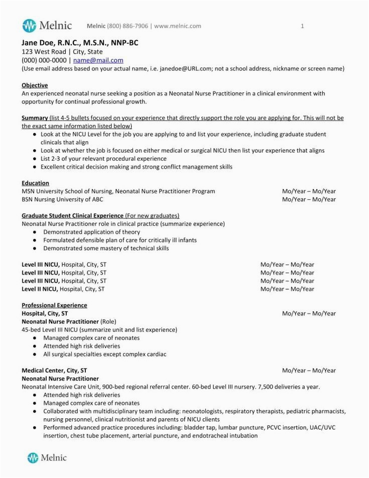 Sample Objectives for Resumes In Nursing 23 Nurse Resume Objective Example In 2020