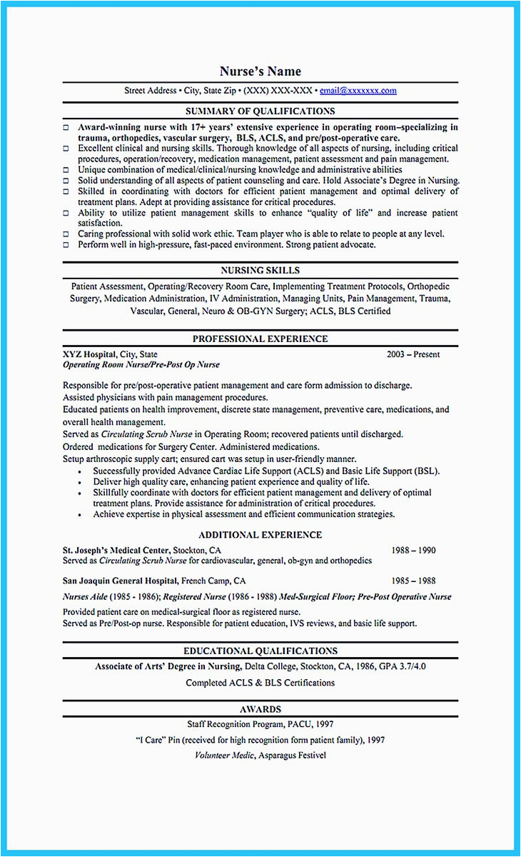 Sample Qualifications In Resume for Nurses High Quality Critical Care Nurse Resume Samples