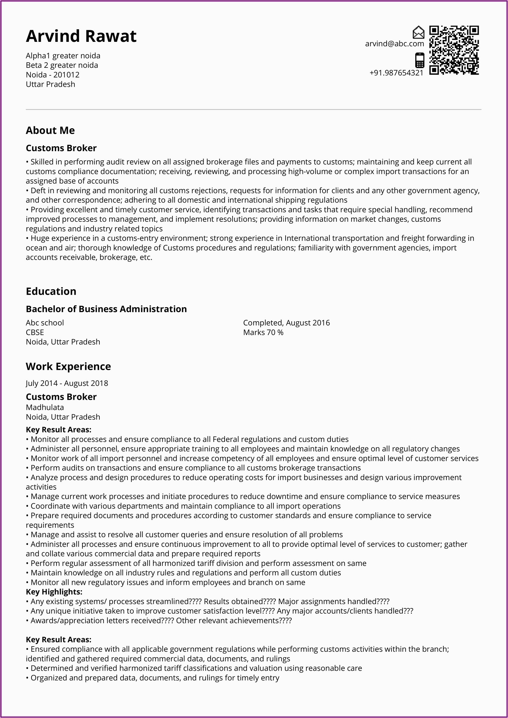 Sample Resume for Freight forwarding Sales Manager Resume Objective for Freight forwarding Pany Resume