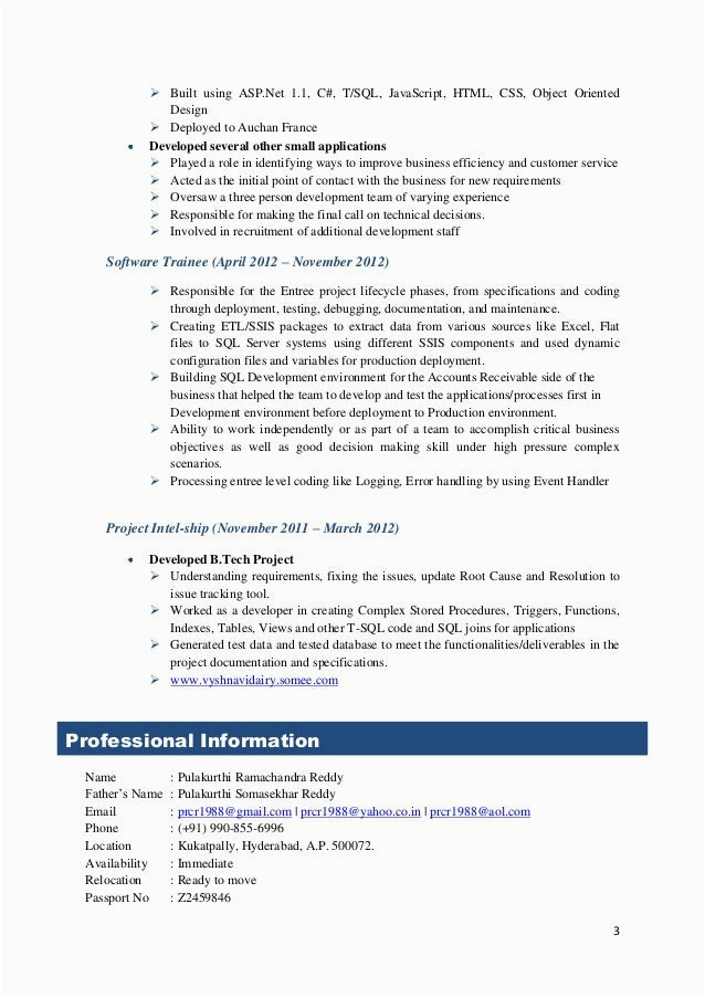 Sample Resume for Two Year Experience In Sap Serenaa A Keroyd Sap Bi Sample Resume for 2 Years Experience