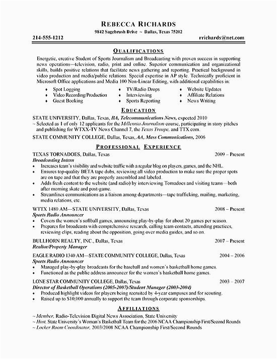 Sample Resume From Internatona Student for Entry Level Jobs Intern Resume Example