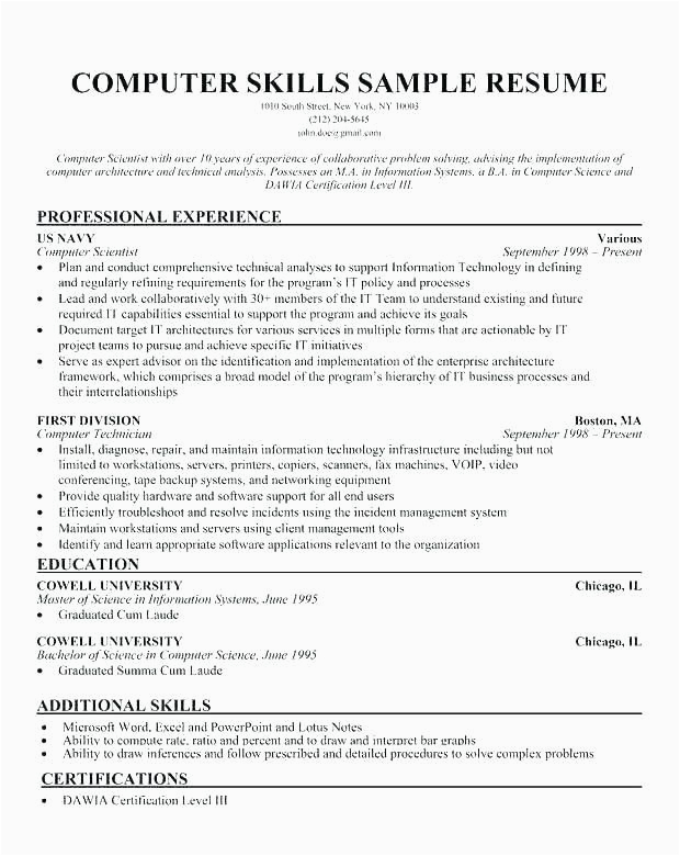 Sample Skills and Abilities for Resumes Abilities and Skills for Resume Resume Examples Of Skills and