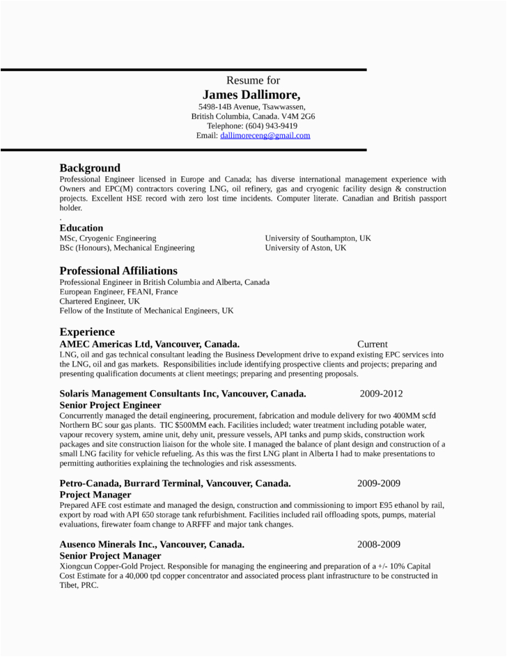 Oil and Gas Electrical Design Engineer Resume Sample Clean Project Engineer Resume Template