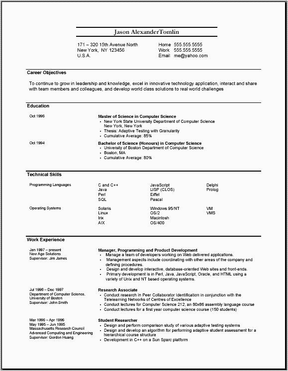 Sample Resume for Ms In Us with Work Experience Resume for Job Interview Ms Word