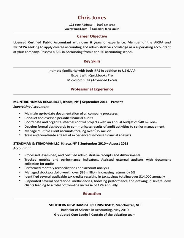 Sample Resume Objective Statements for College Students Resume Objective for College Student Resume Sample