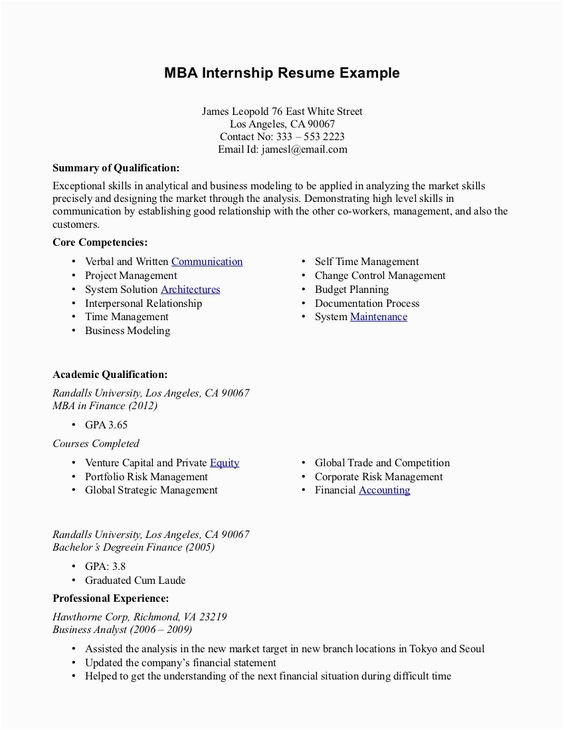 Sample Resume Objective Statements for Internship Internship Resume Examples top 10 Resume Objective