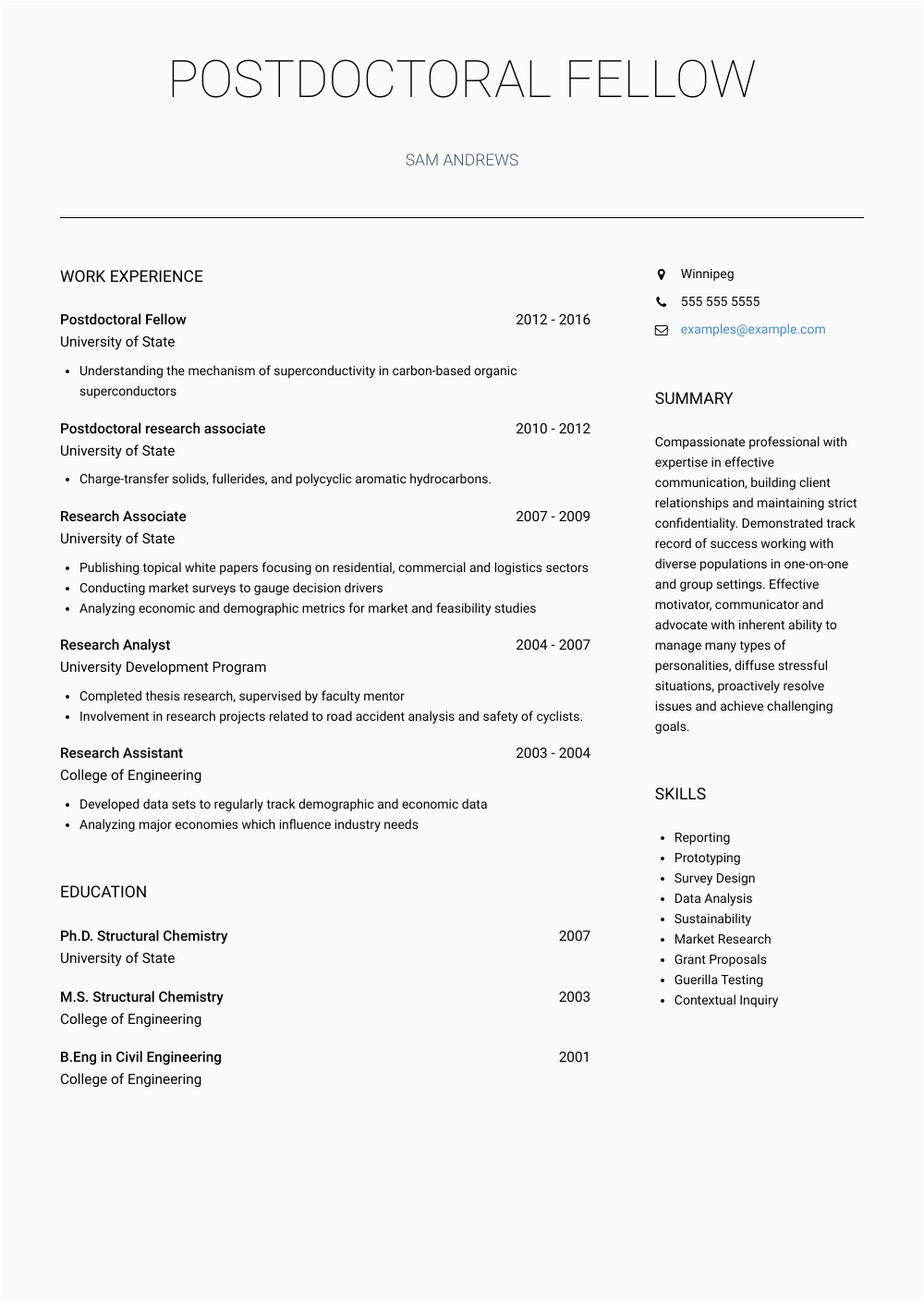 Alexaa and Dtaflow Voice Application Sample Resume Postdoctoral Fellow Resume Samples and Templates