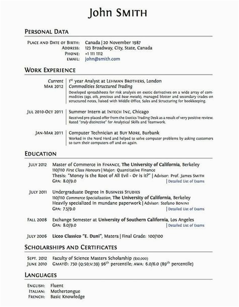 Amazing Resume Samples for someone with No Eperience Cool Resume Template for High School Student with No Experience Picture