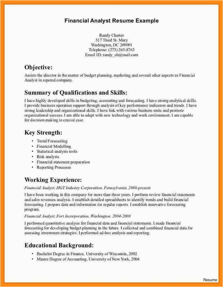 Entry Level Supply Chain Resume Sample 32 Lovely Supply Chain Analyst Resume In 2020