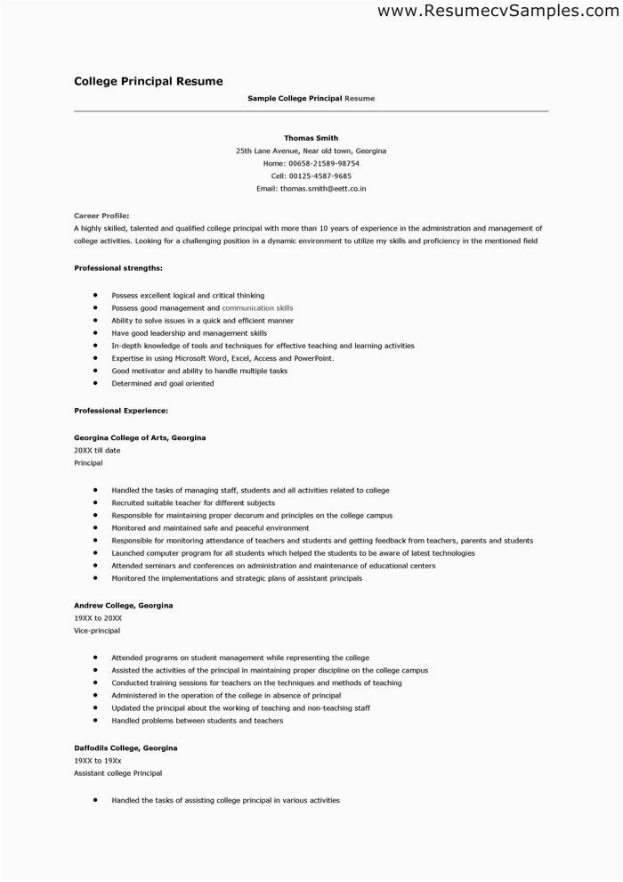 Sample Resume for B School Admission Sample High School Resume for College Admission Webcsulb