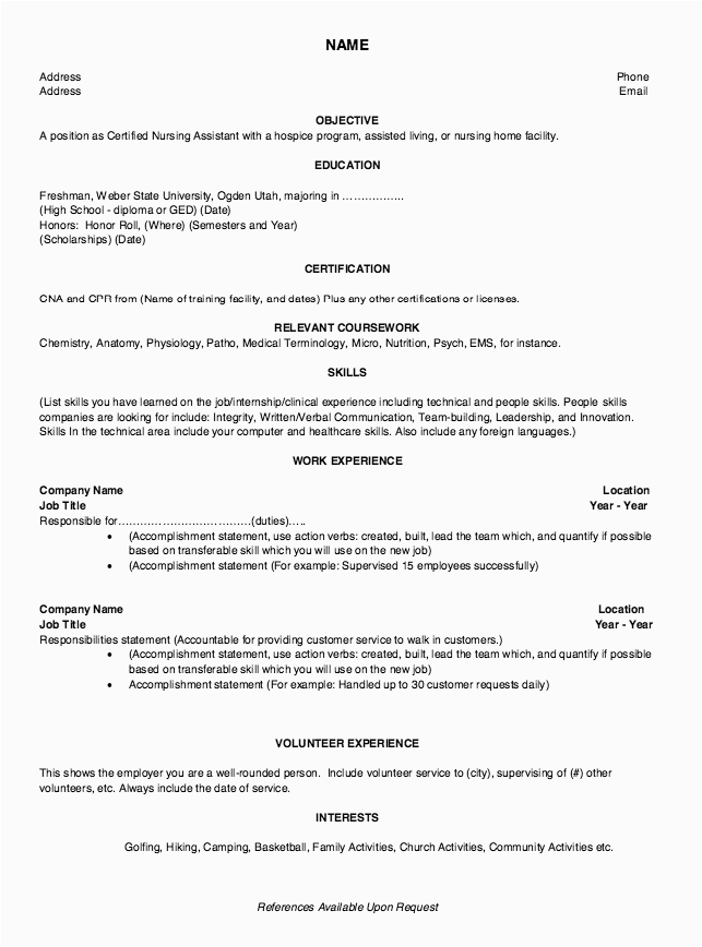Sample Resume for Ged Recipients with No Experience Resume No Experience Ged Entry Level Ged Resume Templates