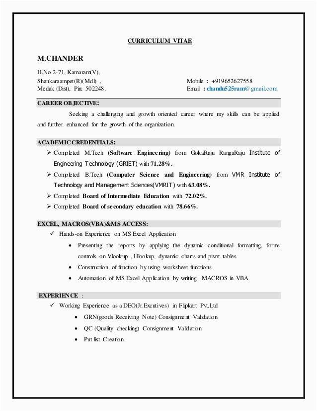 Sample Resume for B Tech Final Year Student Essay Writer for All Kinds Of Papers Btech Resume